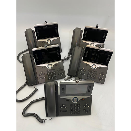 Lot of 5Cisco CP-8845-K9 IP phones