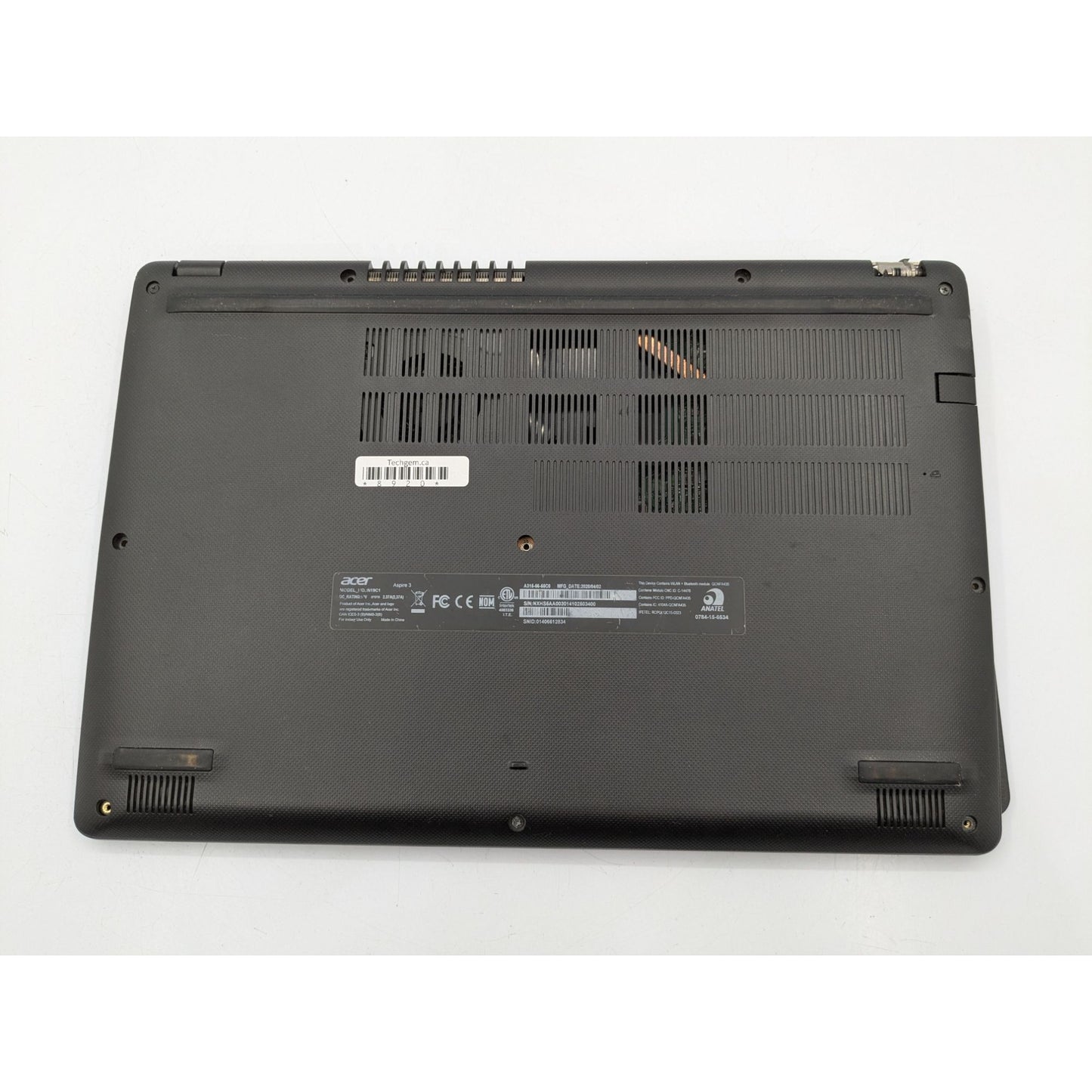 Acer Aspire 3 A315-56-56C0 15.6" Display Intel Core i5-1035G1 1.00 GHz 4GB RAM