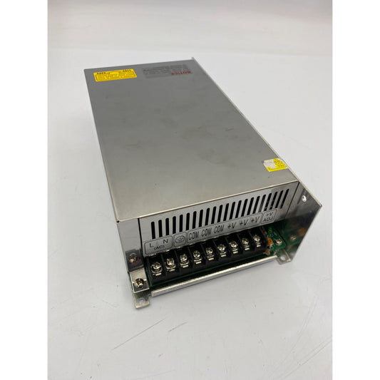 Switching Power Supply S-600-24 600W 24V DC 25A Output AC 110/220V Input For Commercial/Industrial Use