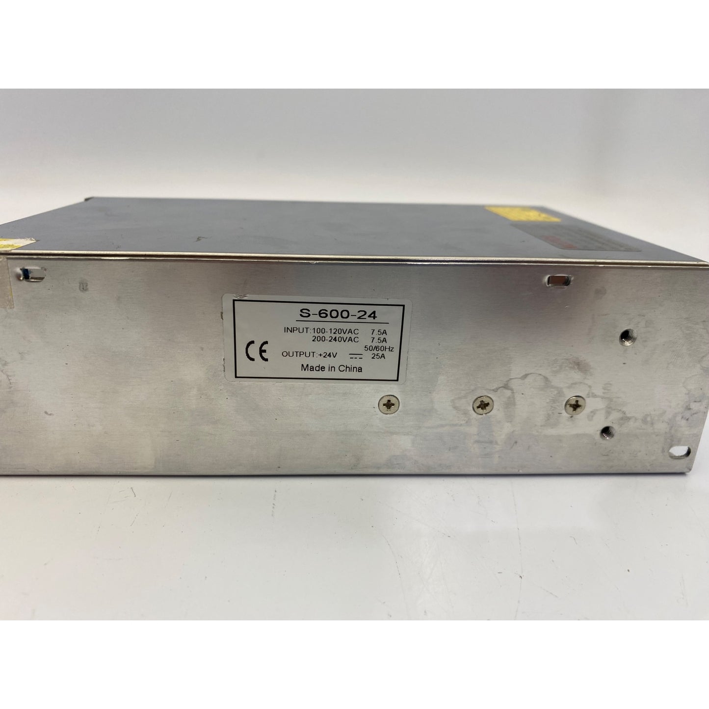 Switching Power Supply S-600-24 600W 24V DC 25A Output AC 110/220V Input For Commercial/Industrial Use