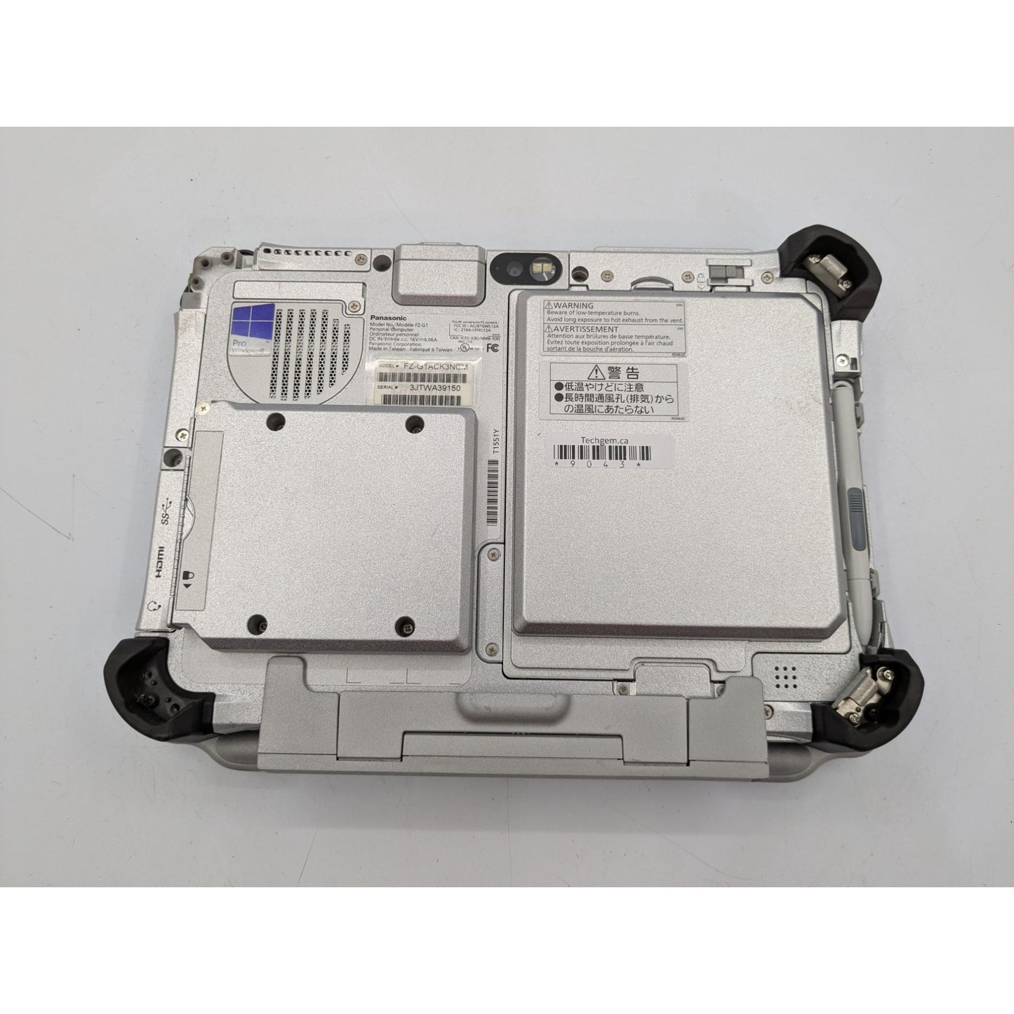 Panasonic Toughpad FZ-G1 10.1" Intel i5-3437U 8GB RAM 256GB SSD Windows 11 Pro