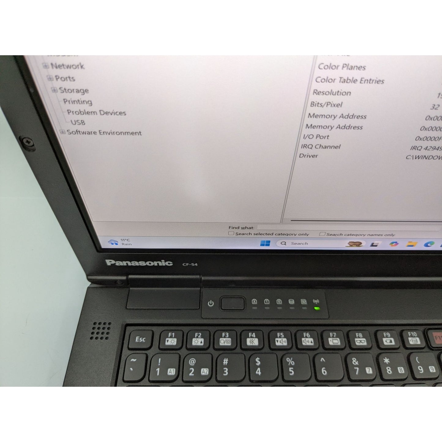 Panasonic Toughbook CF-54 14" Intel Core i5-7300U 16GB RAM 480GB SSD Win 11 Pro
