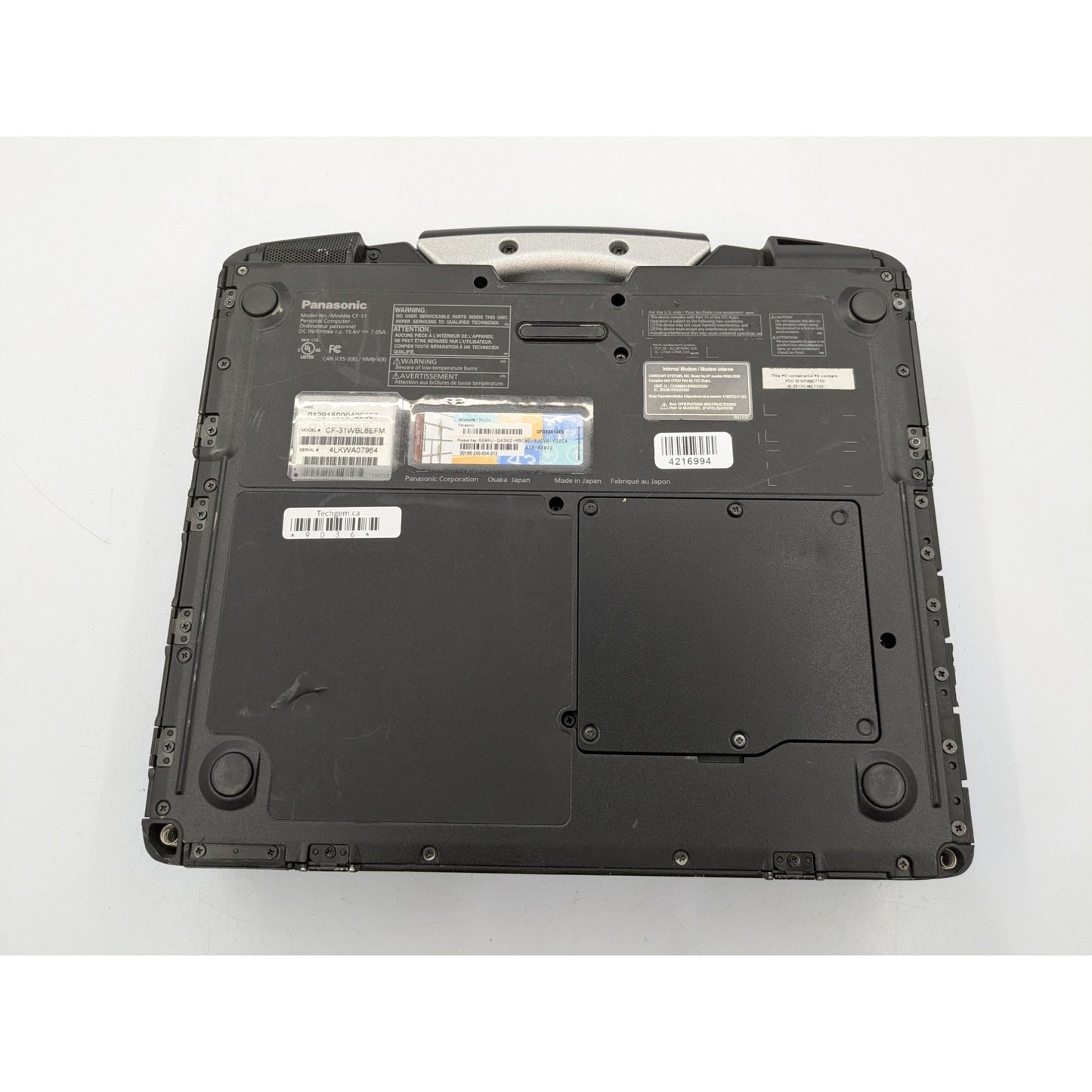 Panasonic Toughbook CF-31 13.1" Intel i5-3340M 8GB RAM 128GB SSD Window 11 Pro