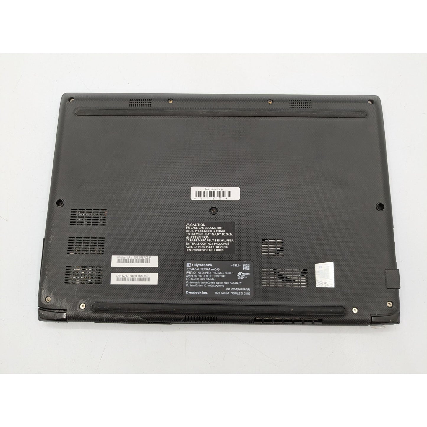Toshiba Dynabook Tecra A40-G 14" Display Intel Core i5-10210U 1.60GHz Processor