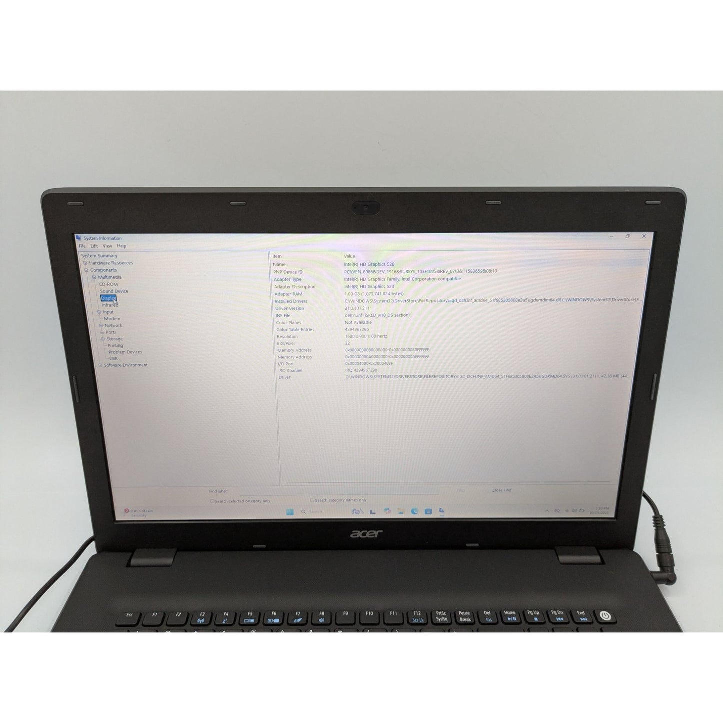 Acer TravelMate P278-M52UJ 17.3" Intel i5-6200U 8GB RAM 240GB SSD Windows 11 Pro