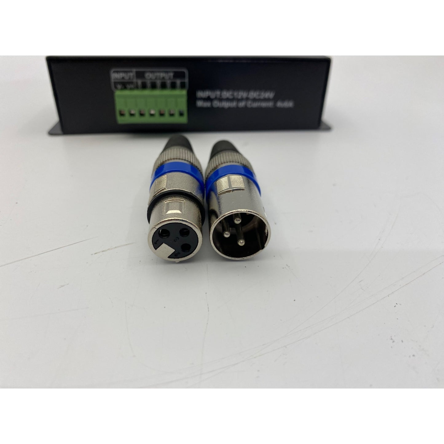 DMX512 Decoder Power Supply With Connectors & User Manual
