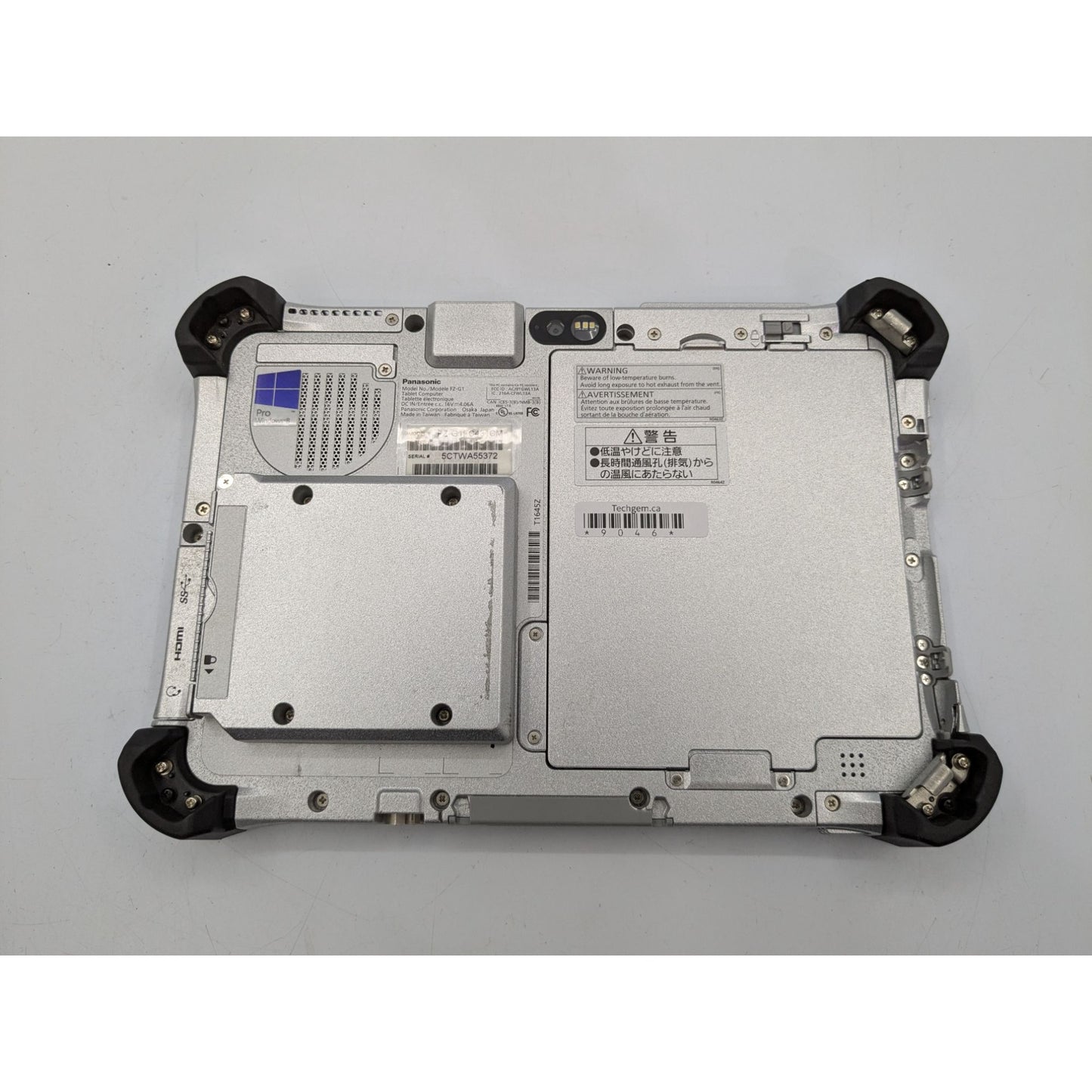 Panasonic Toughpad FZ-G1 Intel Core i5-4310U 8GB RAM 10.1" Display 2.00GHz