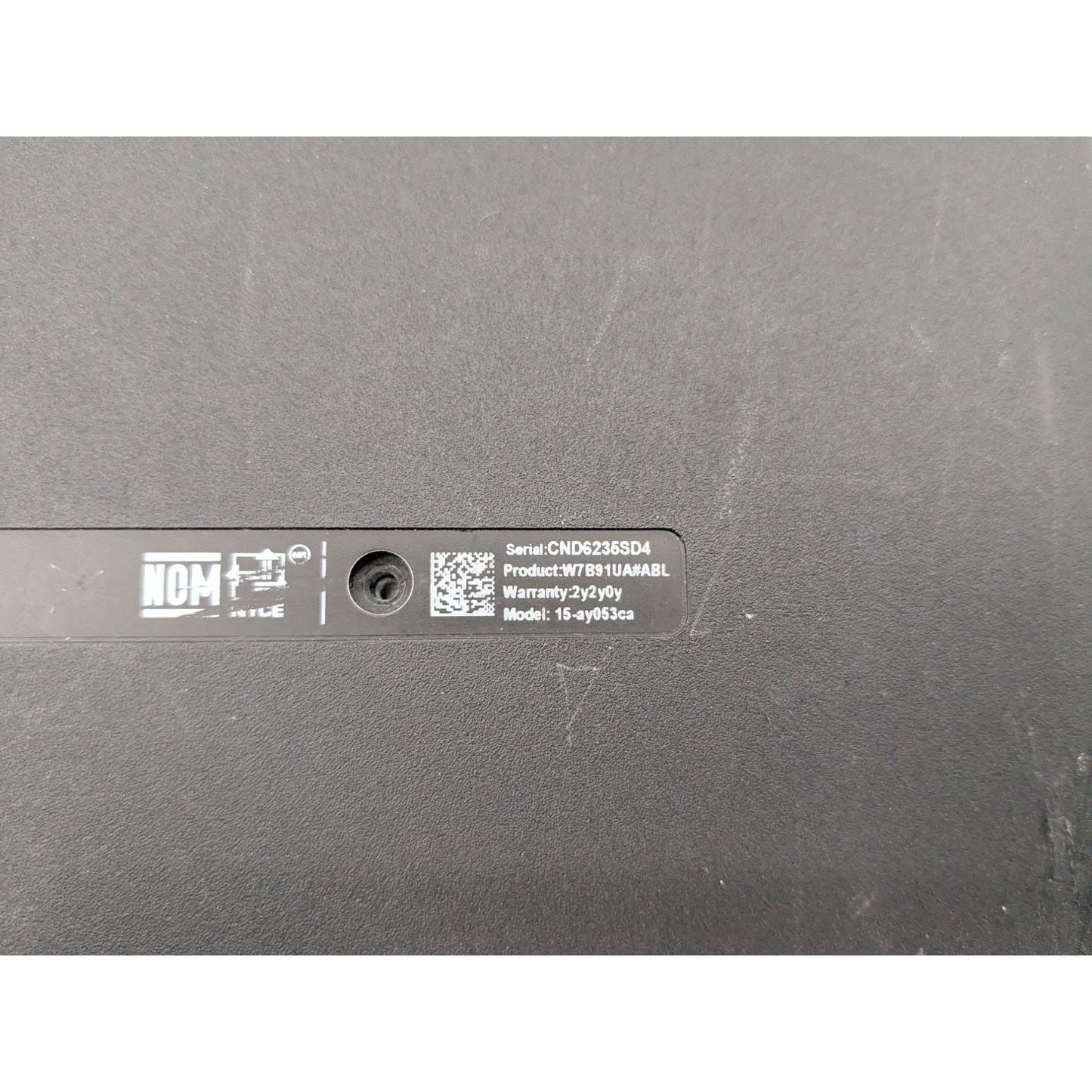 HP 15-ay053ca 15.6" Intel Core i5-6200U 2.30GHz 8GB RAM 120GB SSD Window 11 Home