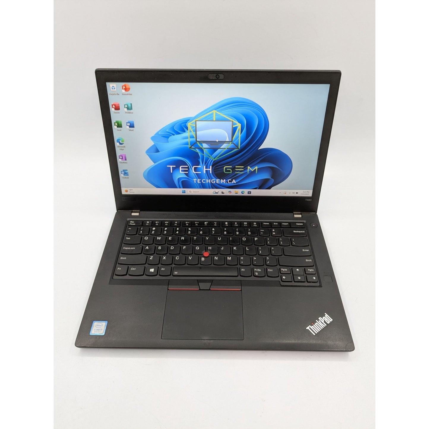 Lenovo ThinkPad T480 14" Intel Core i5-8250U 8GB RAM 128GB SSD Windows 11 Pro