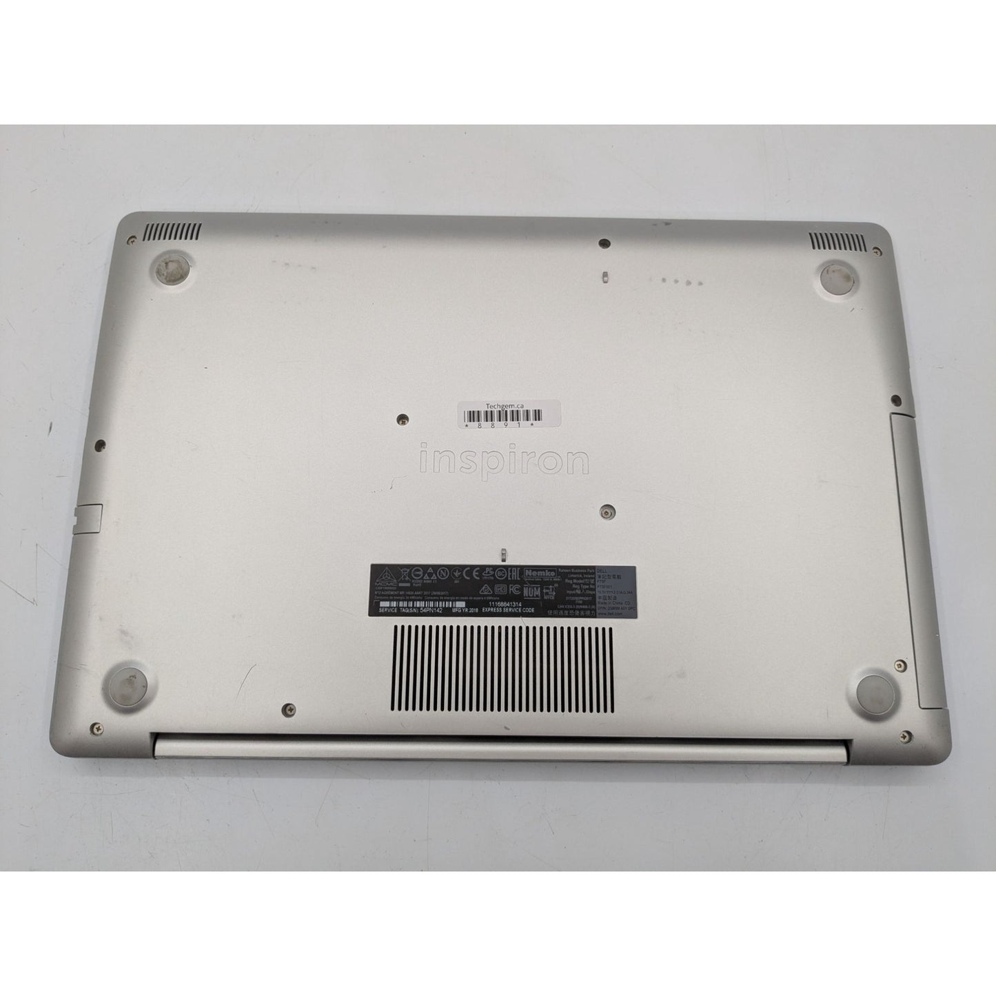 Dell Inspiron 5570 15.6" Intel i5-8250U 1.60GHz 8GB RAM 128GB SSD Windows 11 Home