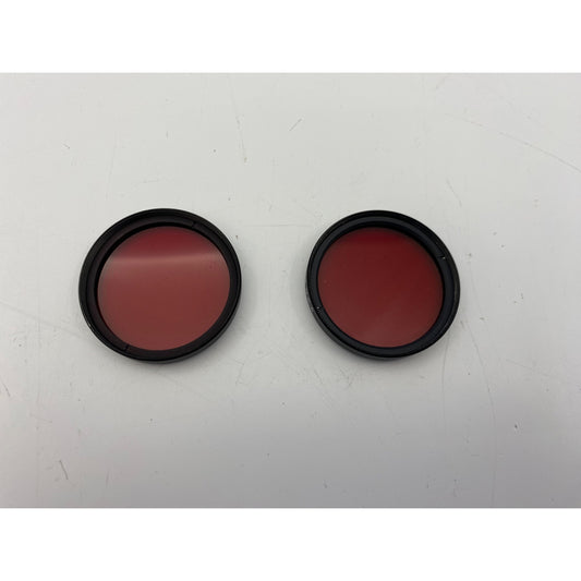 Lot of 2 Tiffen 40.5mm Red 29 Filter Camera Lenses