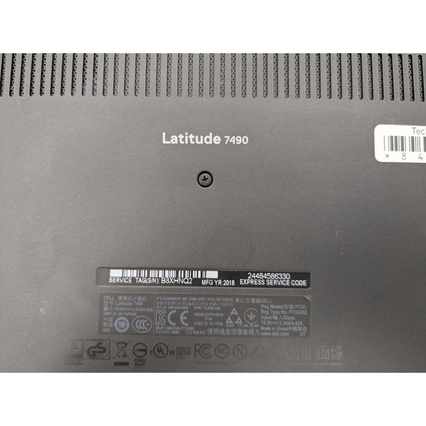 Dell Latitude 7490 14" Intel Core i5-8250U 8GB RAM 256GB SSD Windows 11 Pro