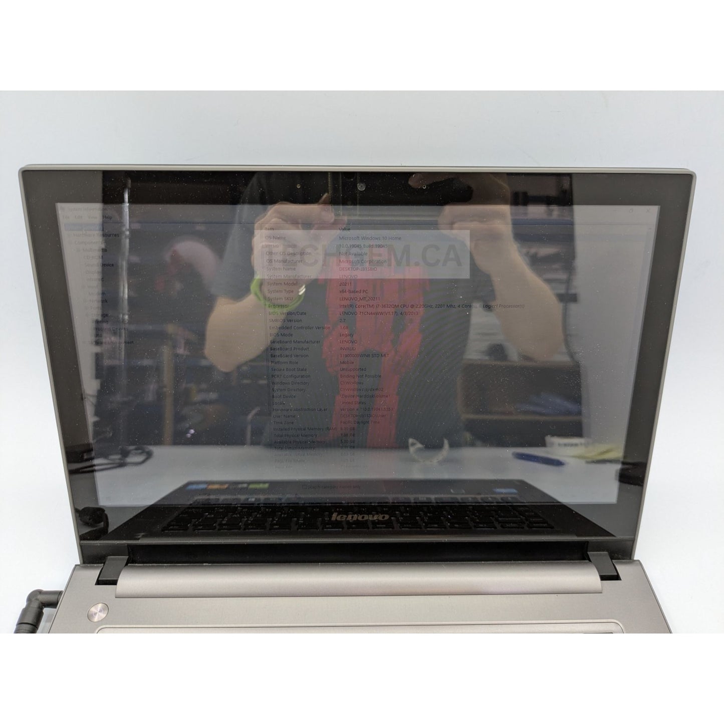 Lenovo IdeaPad P400 Touch 14" Intel i7-3632QM 8GB 320GB Win 10 Home