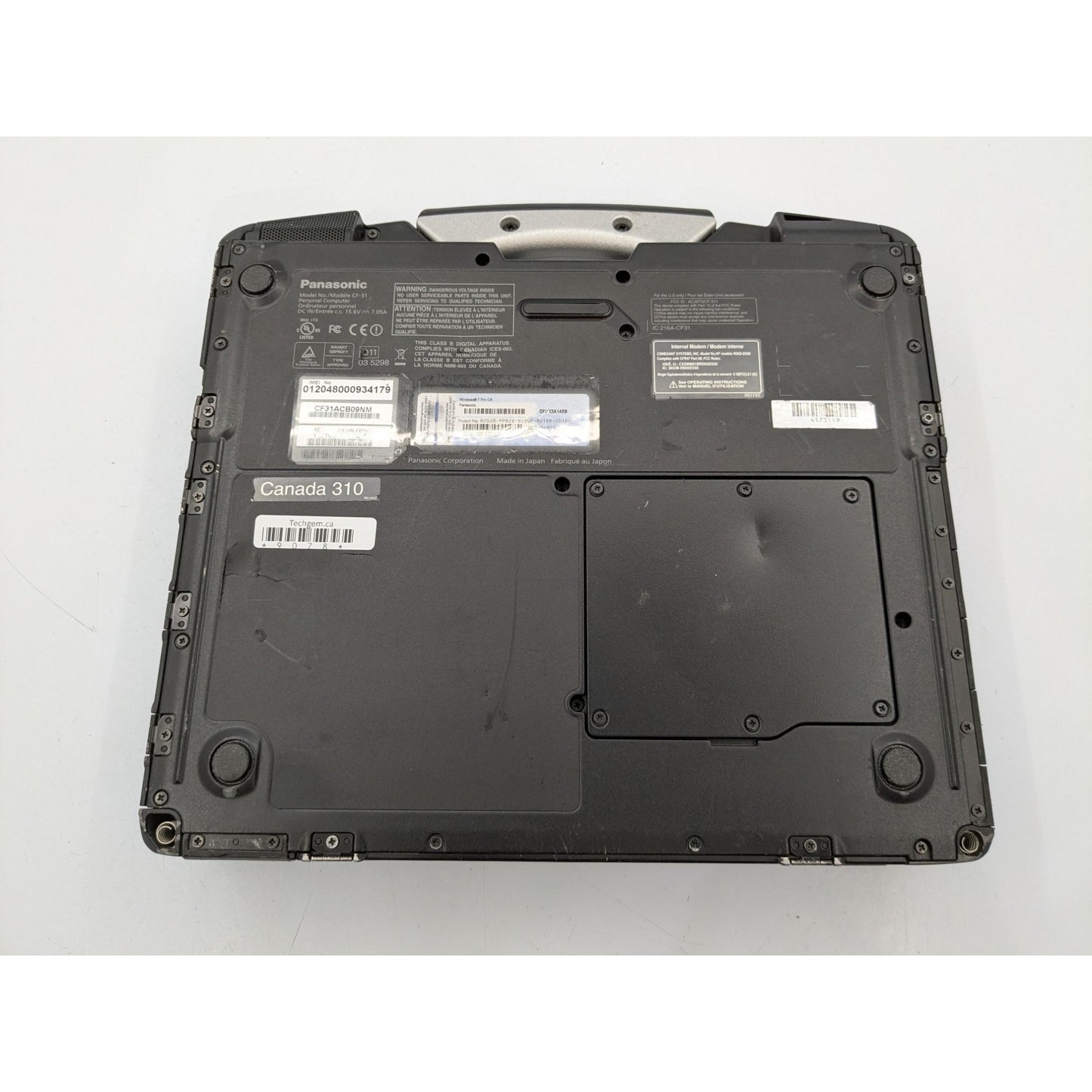 Panasonic Toughbook CF-31 13.1" Screen Intel Core i5-520M 2.40GHz 4GB RAM Laptop