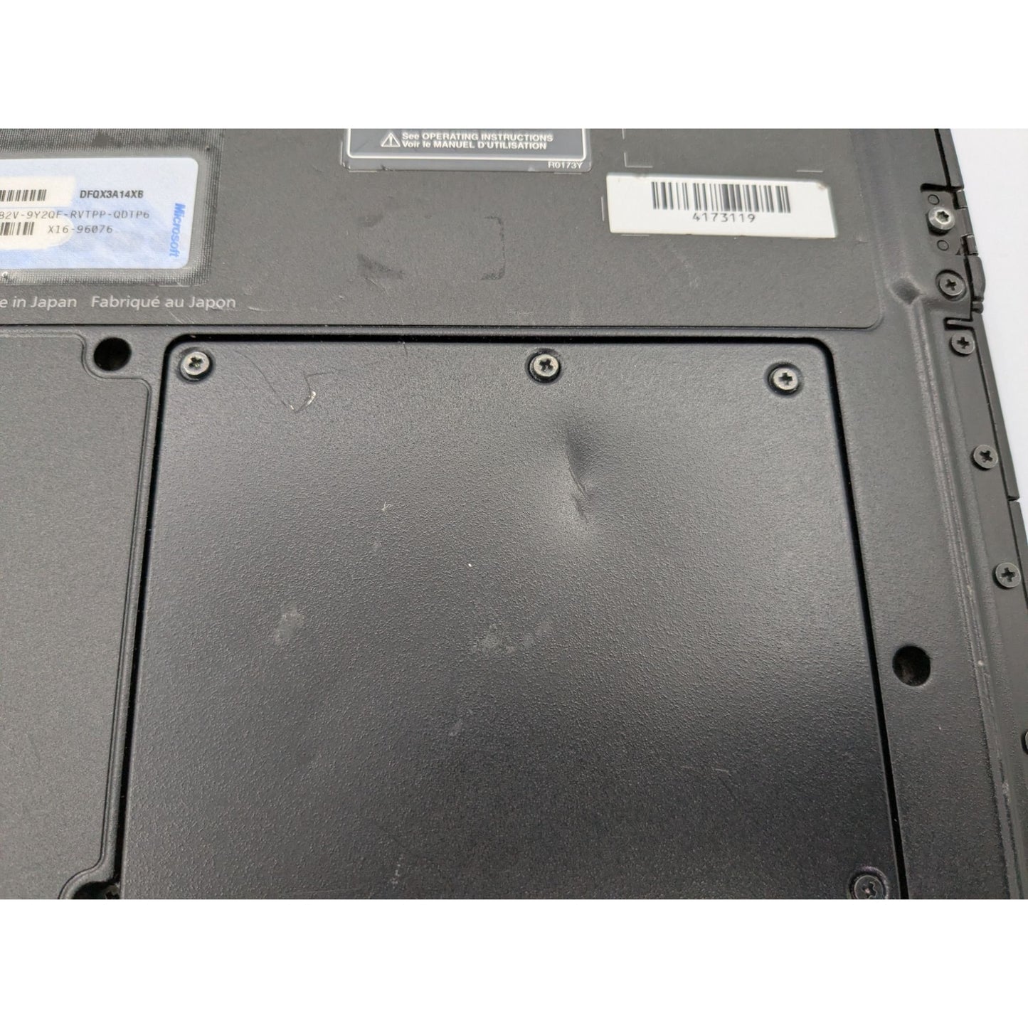 Panasonic Toughbook CF-31 13.1" Screen Intel Core i5-520M 2.40GHz 4GB RAM Laptop