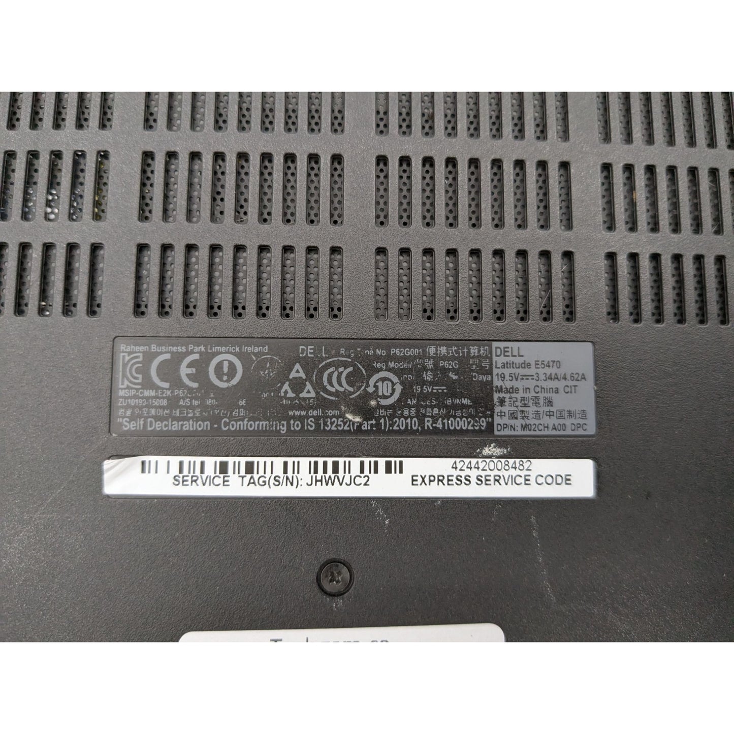 Dell Latitude E5470 14" Intel Core i7-6820HQ 8GB RAM 256GB SSD Windows 11 Pro