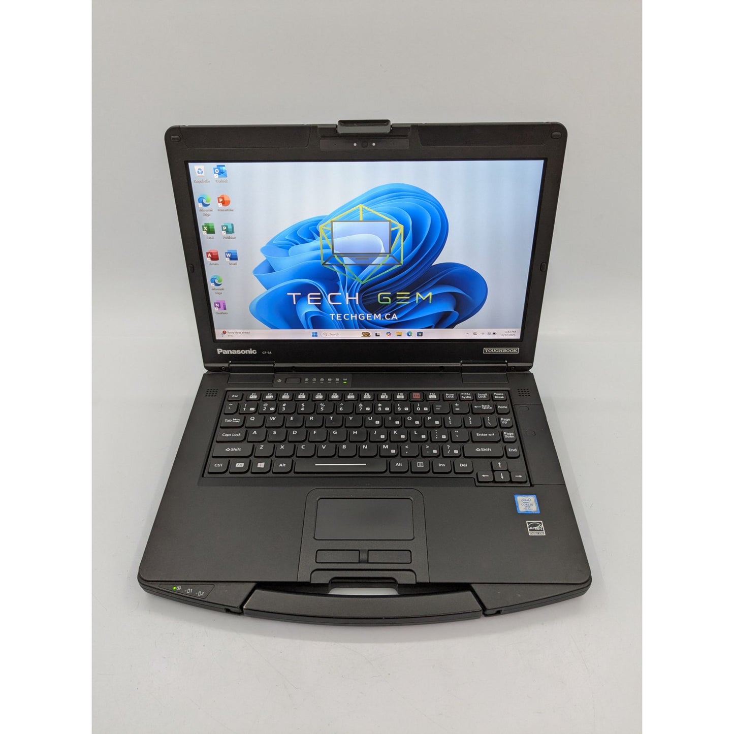 Panasonic Toughbook CF-54 14" Intel i5-7300U 16GB RAM 480GB SSD Window 11 Pro
