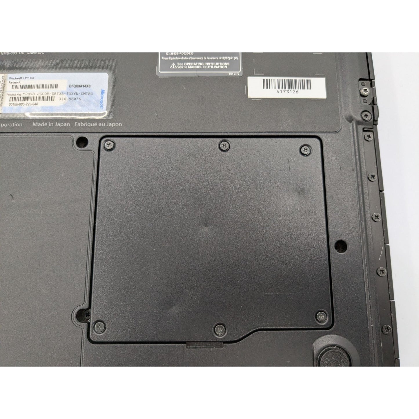 Panasonic Toughbook CF-31 Intel Core i5-520M 2.40GHz 13.1" Screen 4GB RAM Laptop