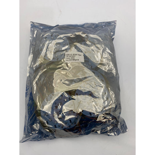 WS2811 RGB LED Strip 24V Input Lights 40pcs Set