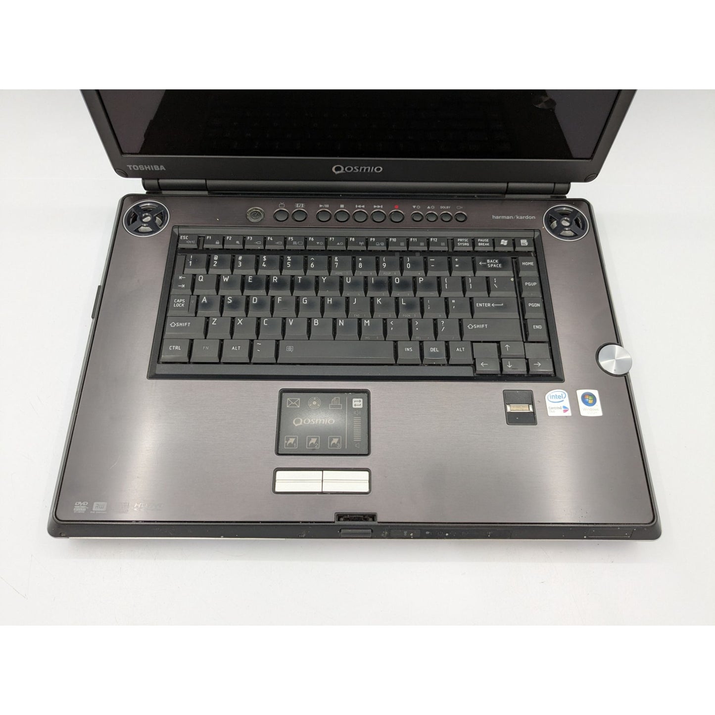 Toshiba Qosmio G30 17" Screen Intel Core 2 Duo T7200 2.00 GHz 2 GB RAM Laptop