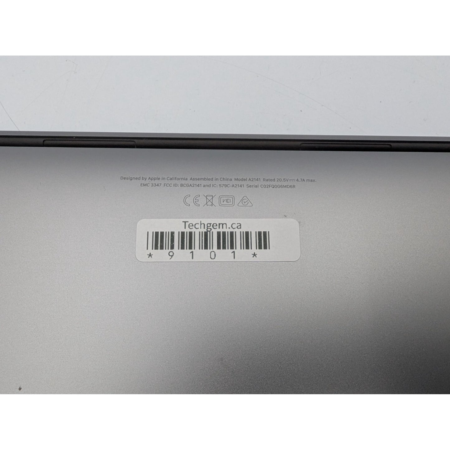 2019 Apple MacBook Pro A2141 16" Intel i7-9750H 32GB RAM 512GB SSD macOS Tahoe