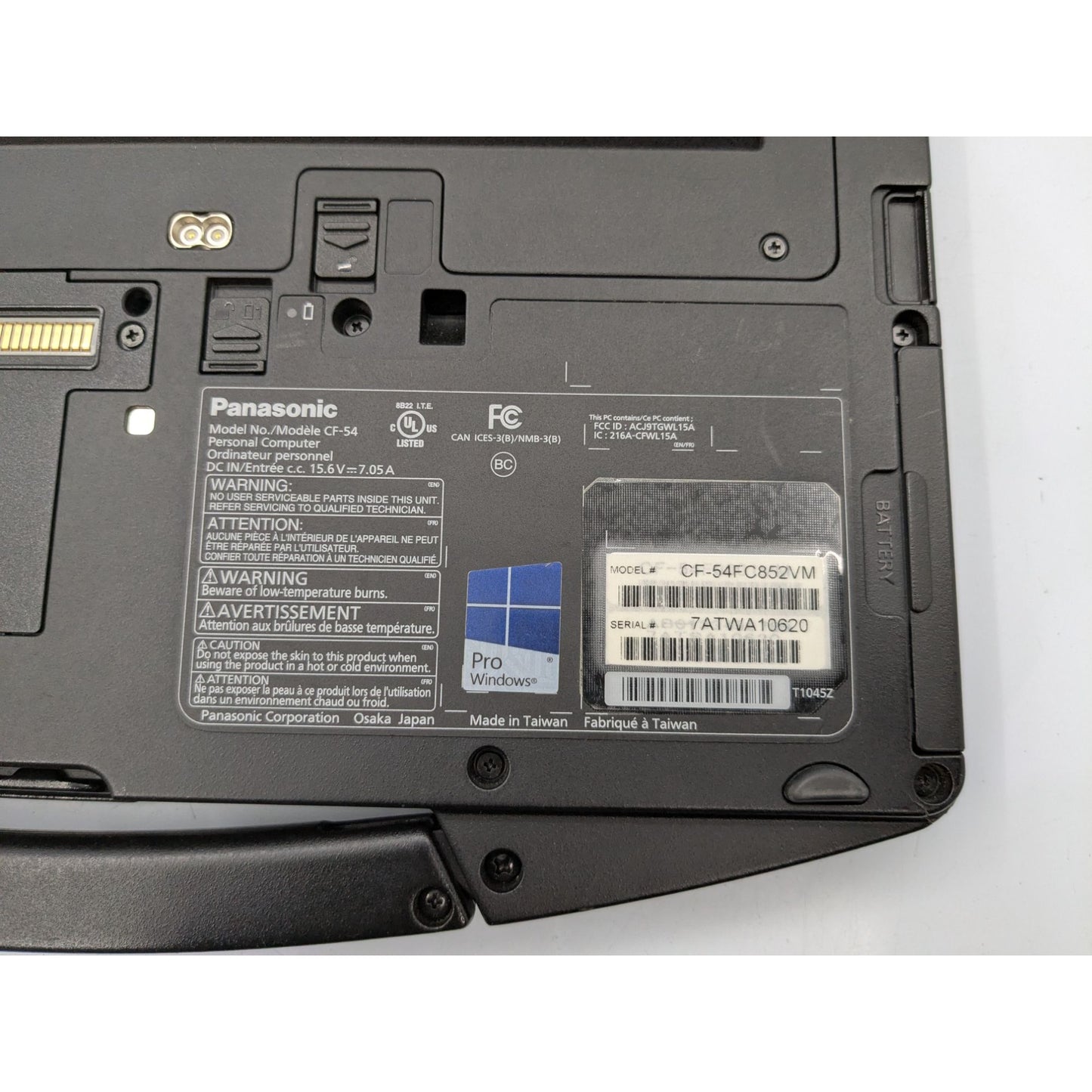 Panasonic Toughbook CF-54 14" Intel i5-6300U 16GB RAM 480GB SSD Windows 11 Pro