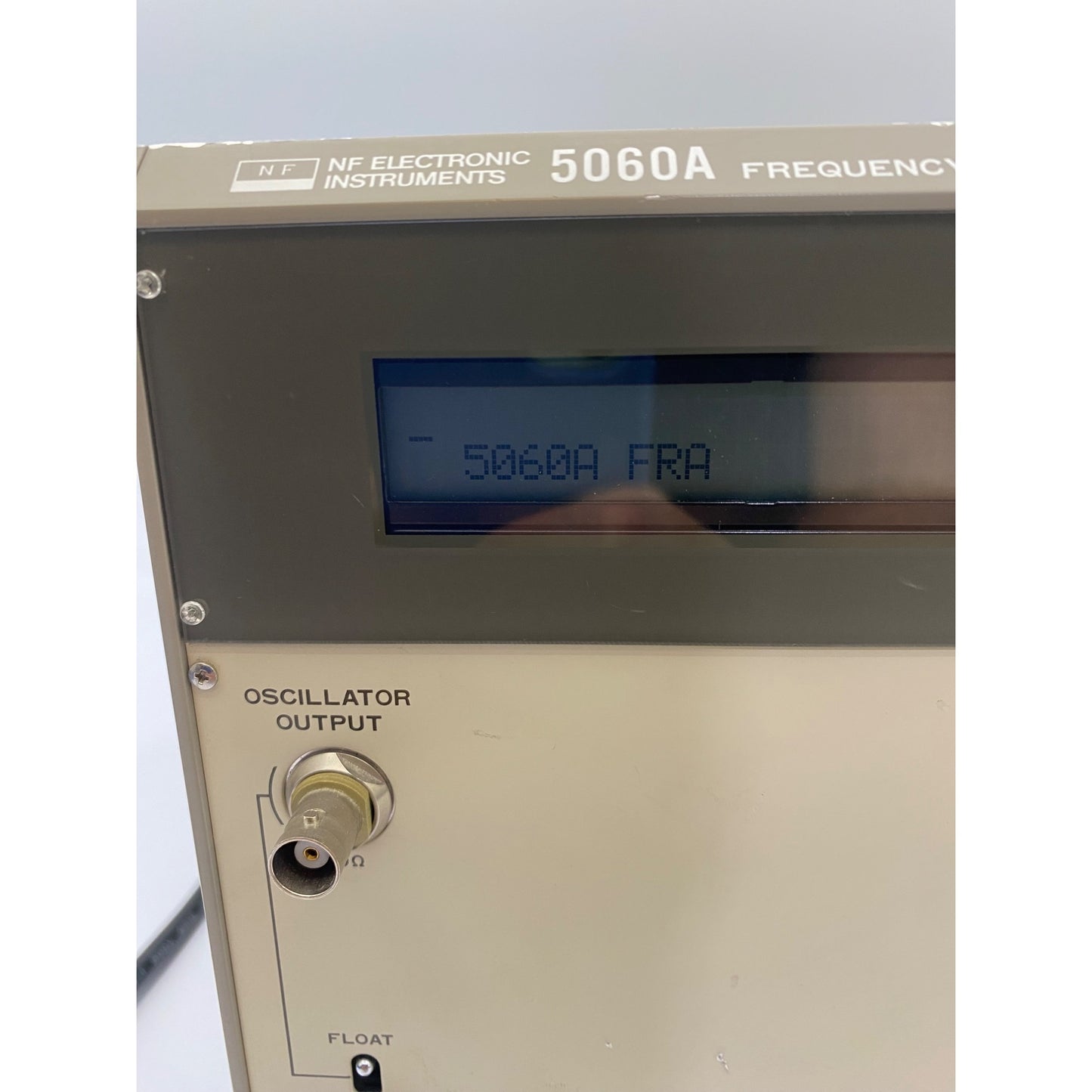 NF Electronic Instruments 5060A Frequency Response Analyzer By Venable Industries