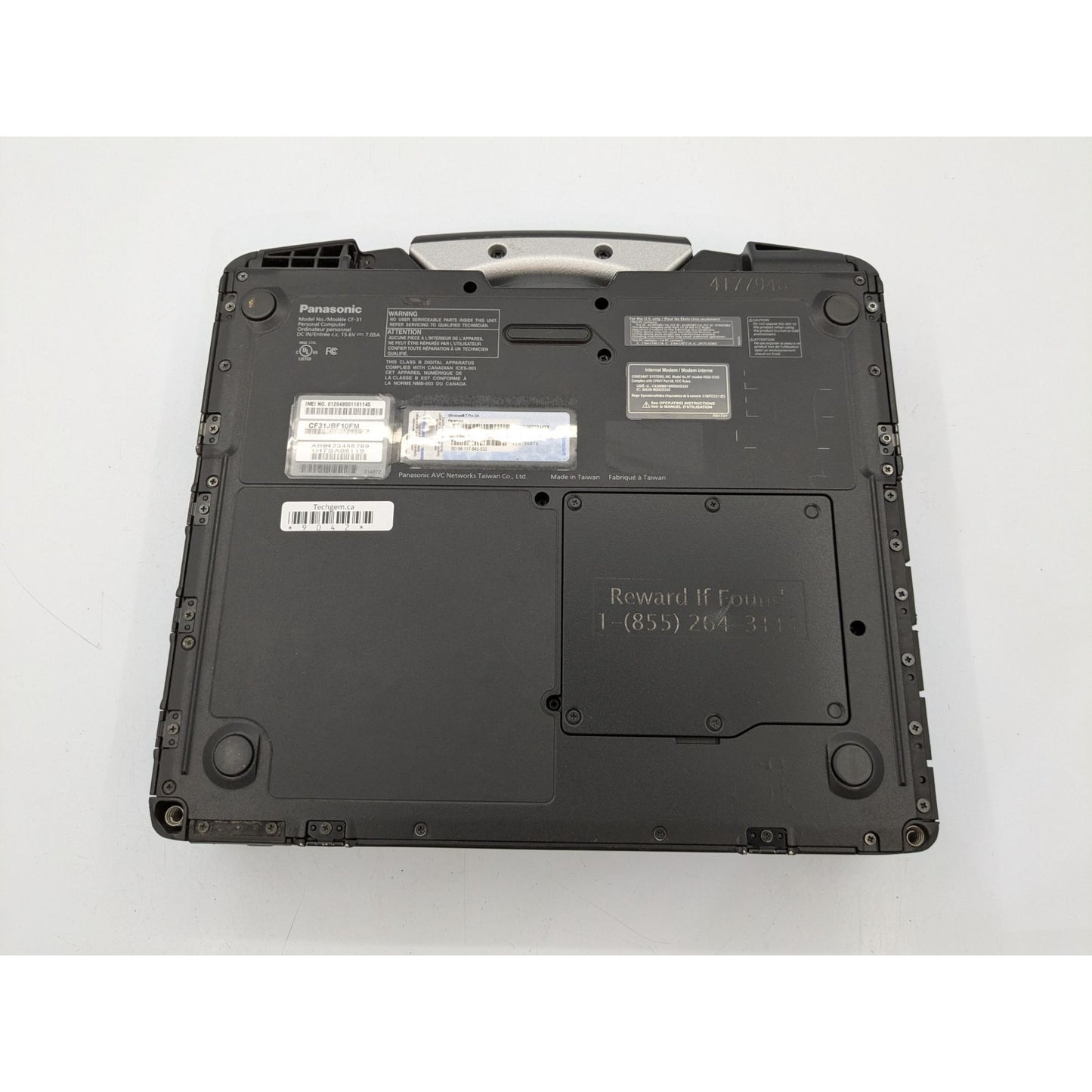 Panasonic Toughbook CF-31 13.1" Intel i5-2520M 16GB RAM 128GB SSD Windows 11 Pro