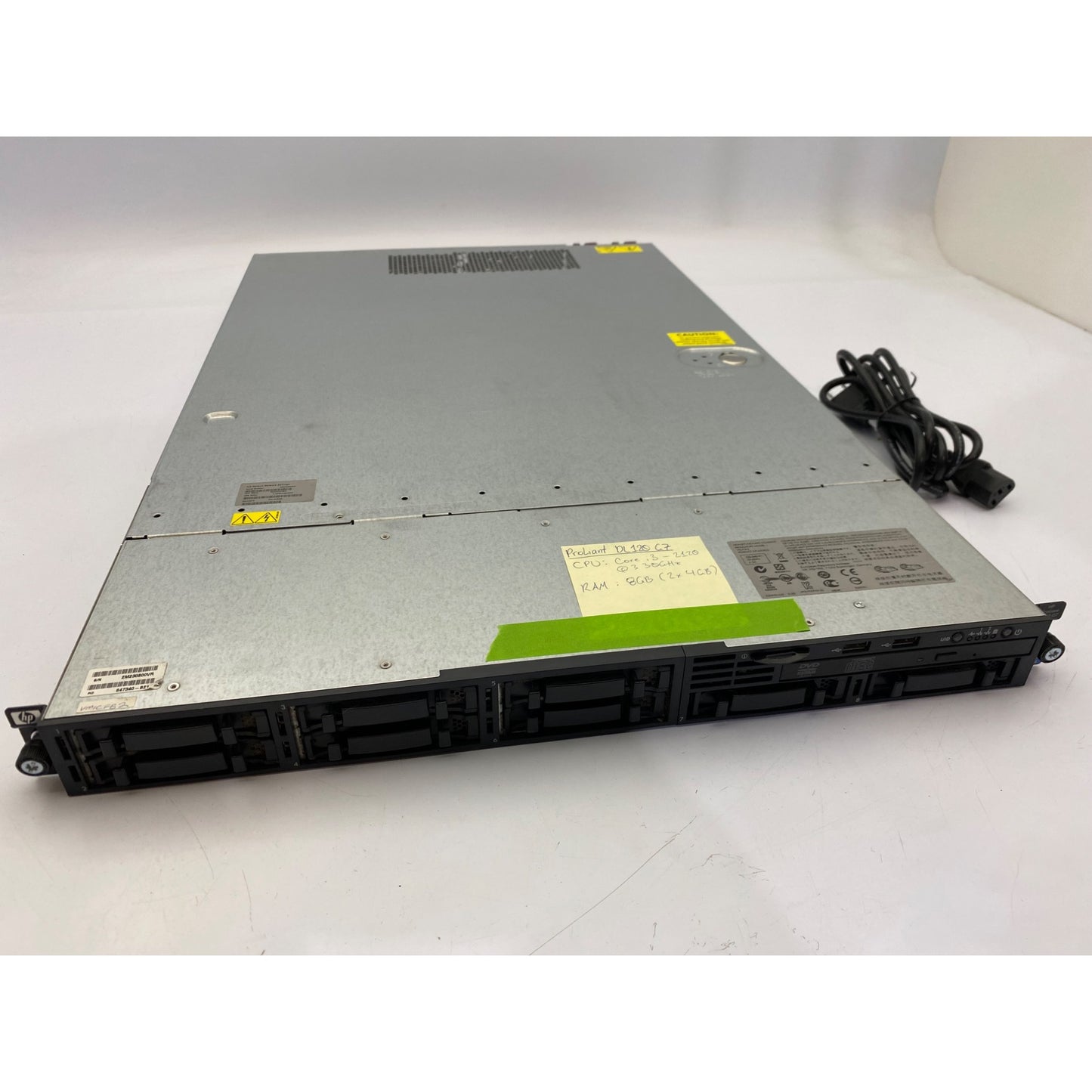 HP ProLiant DL120 G7 Server Intel Core i3-2120 3.30GHz 8GB RAM 1U Rackmount