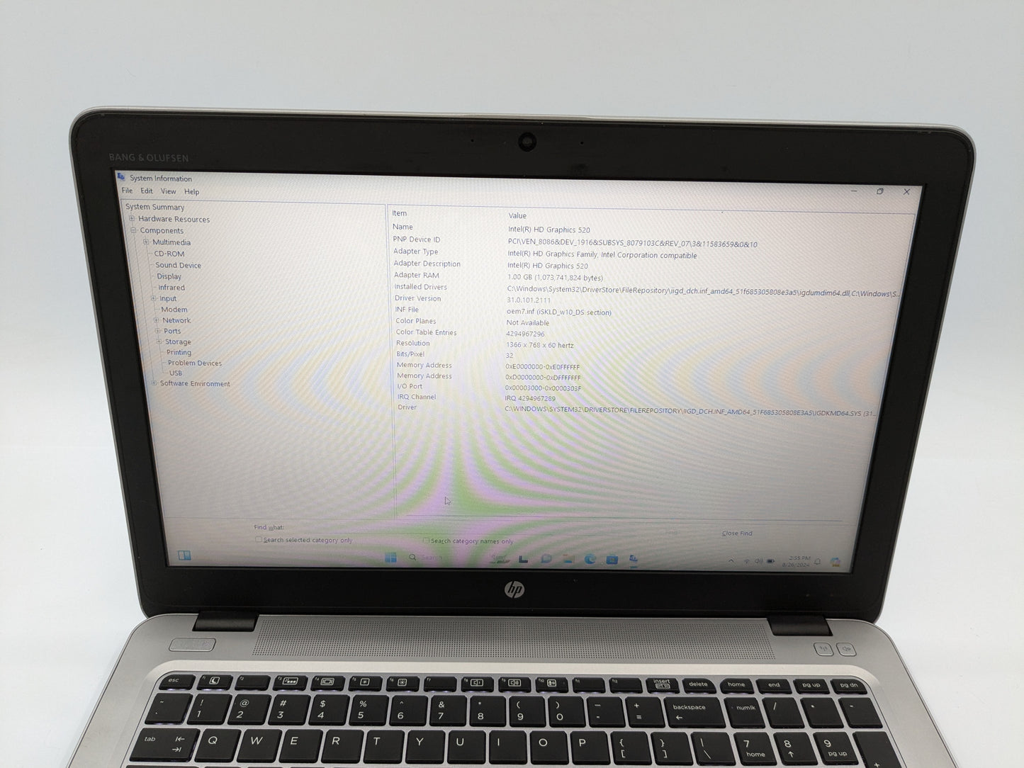 HP EliteBook 850 G3 - 16GB RAM, 128GB SSD + 1TB HDD, Core i5, 15.6" HD Display