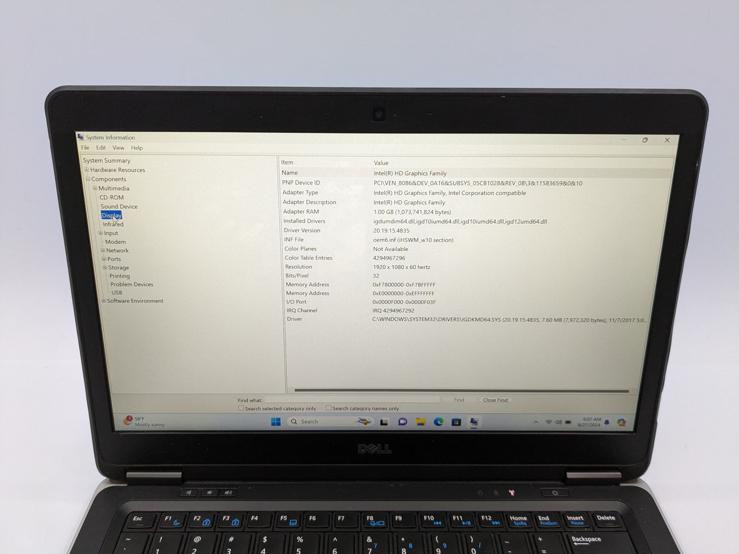 Dell Latitude E7440 - 16GB RAM, 256GB SSD, Core i5, 14" FHD Display, Windows 10