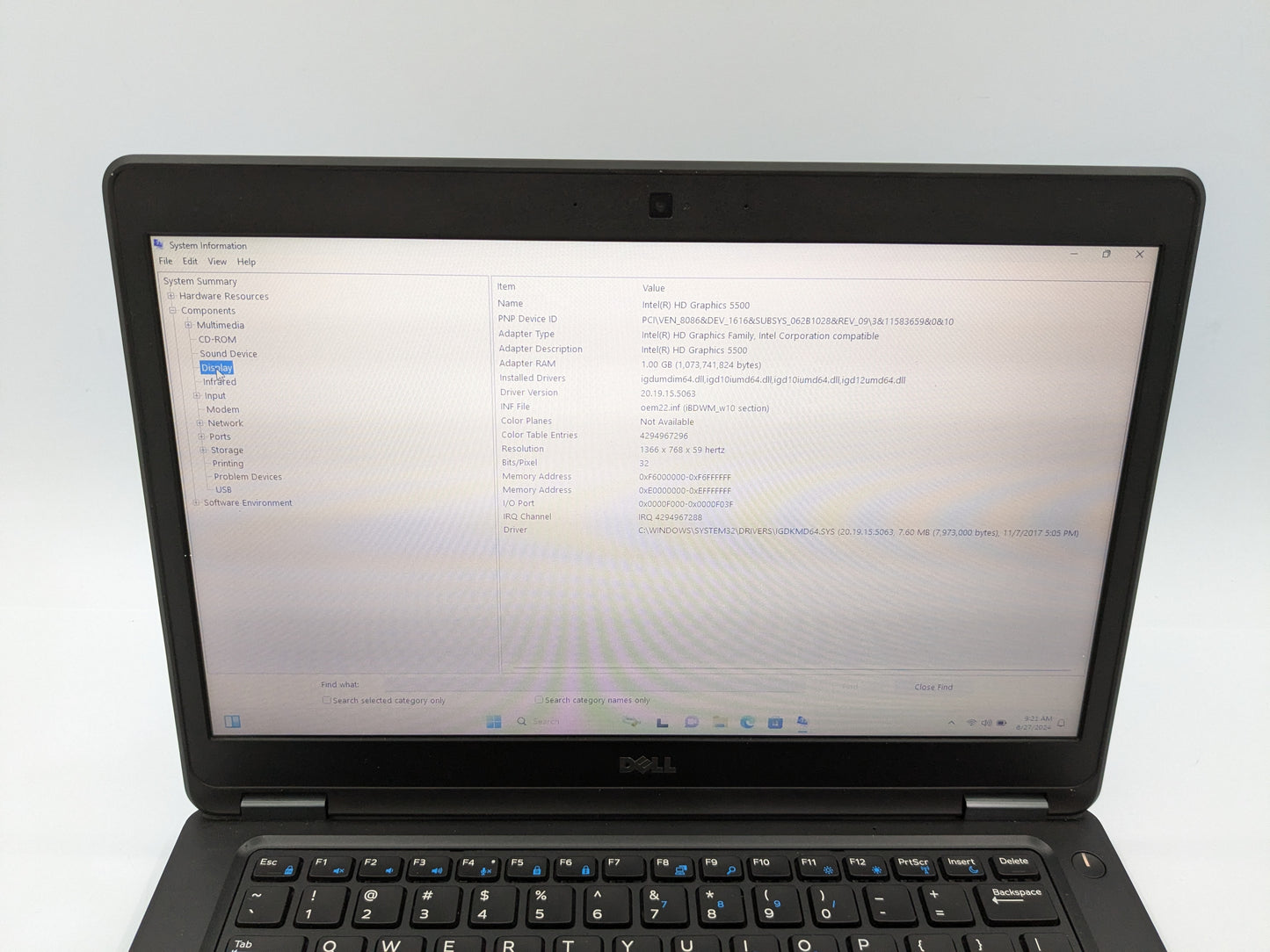 Dell Latitude E5450 - 16GB RAM, 160GB SSD, Core i3, 14" HD Display, Windows 11