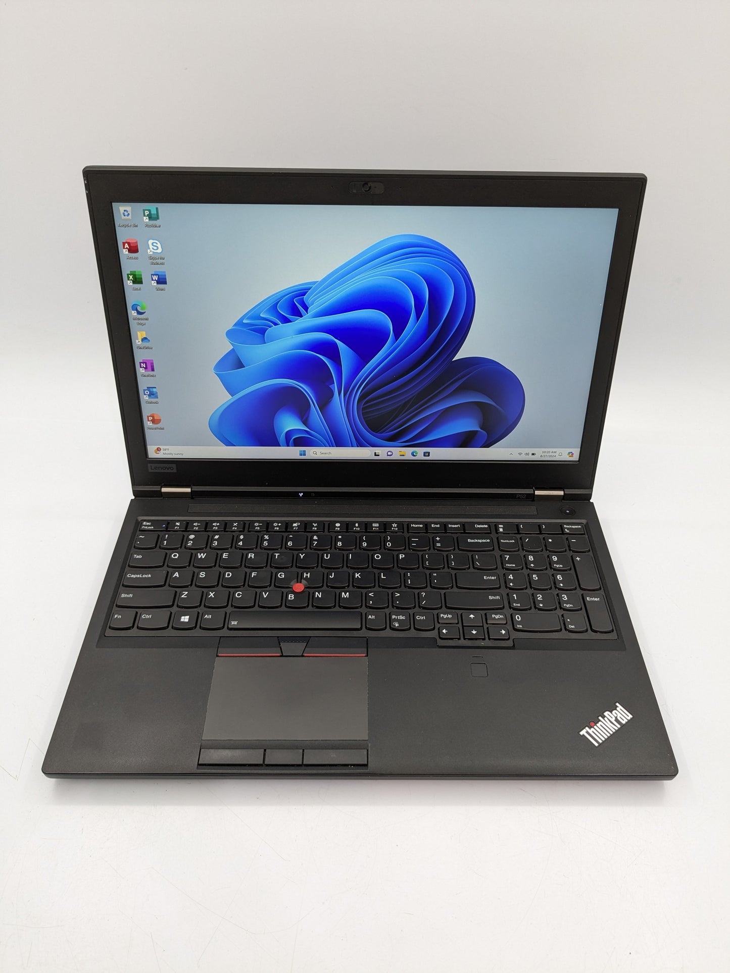 Lenovo ThinkPad P52 - 16GB RAM, 256GB SSD, Core i7, 15.6" FHD Display, Nvidia Quadro P1000, Windows 11