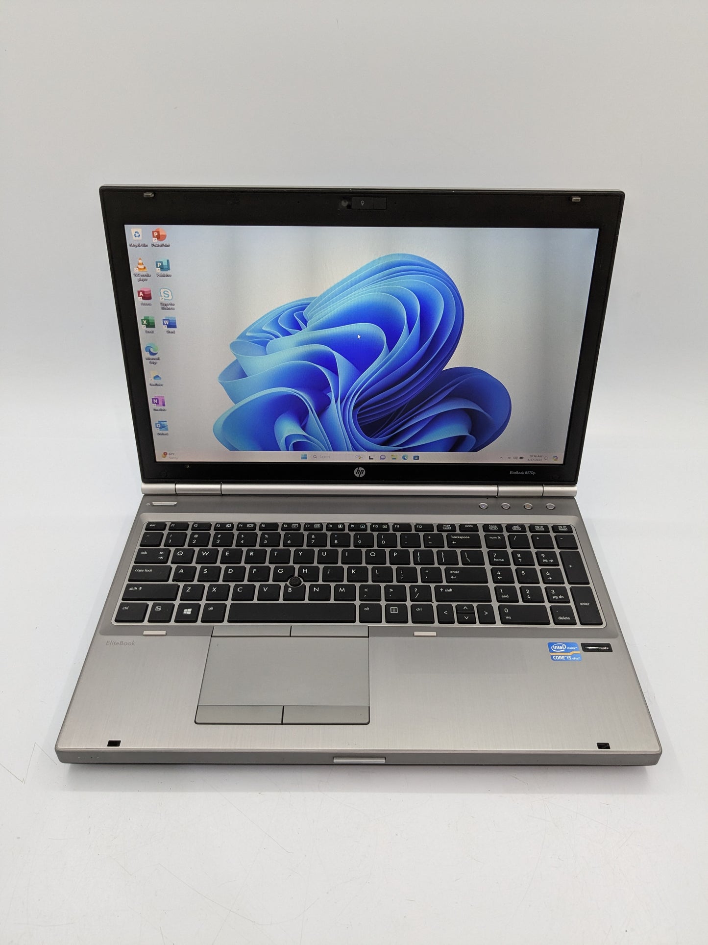 HP EliteBook 8570p - 16GB RAM, 240GB SSD, Core i5, 15.6" HD+ Display, Windows 11