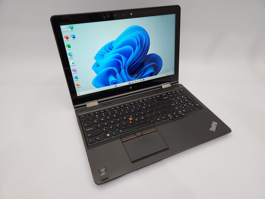 Lenovo ThinkPad Yoga 15 - 15.6" HD TouchScreen, Intel Core i7 5th Gen, 16GB RAM, 256GB SSD, Windows 11 Pro