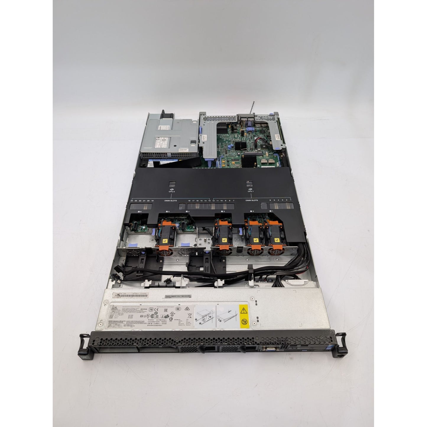 IBM System x3550 M4 USB & VGA Ports 1U Rack-Mountable Server - Black