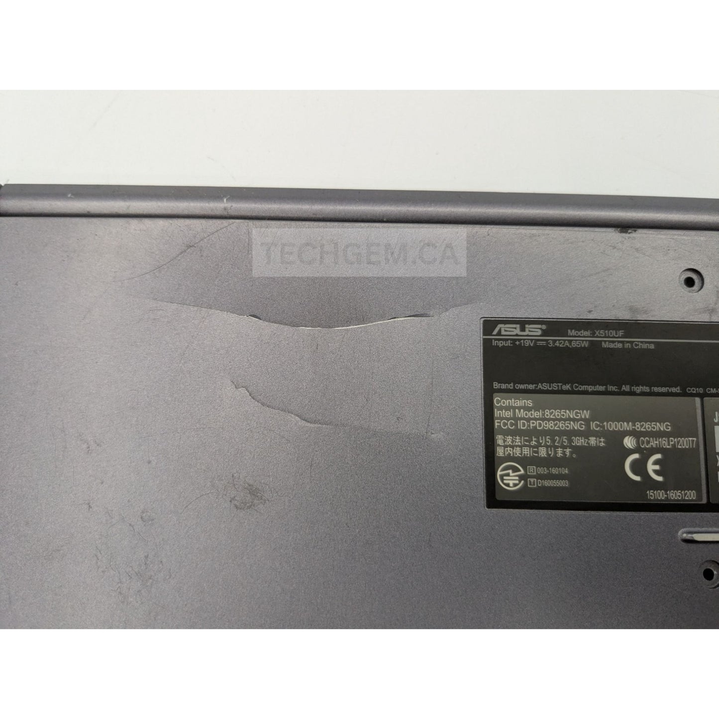 Asus VivoBook X510UF-EJ592T 15.6" Intel Core i5-8250U 1.60 Ghz SonicMaster