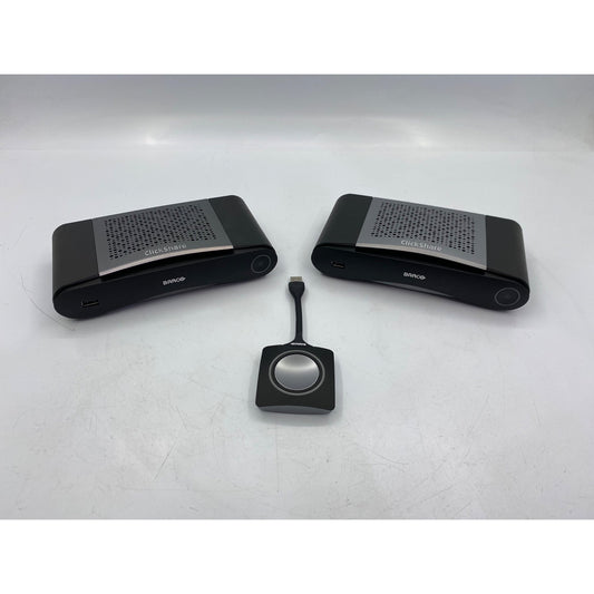 Barco ClickShare CSE-200 Wireless Presentation System Bundle With Two Units & Button