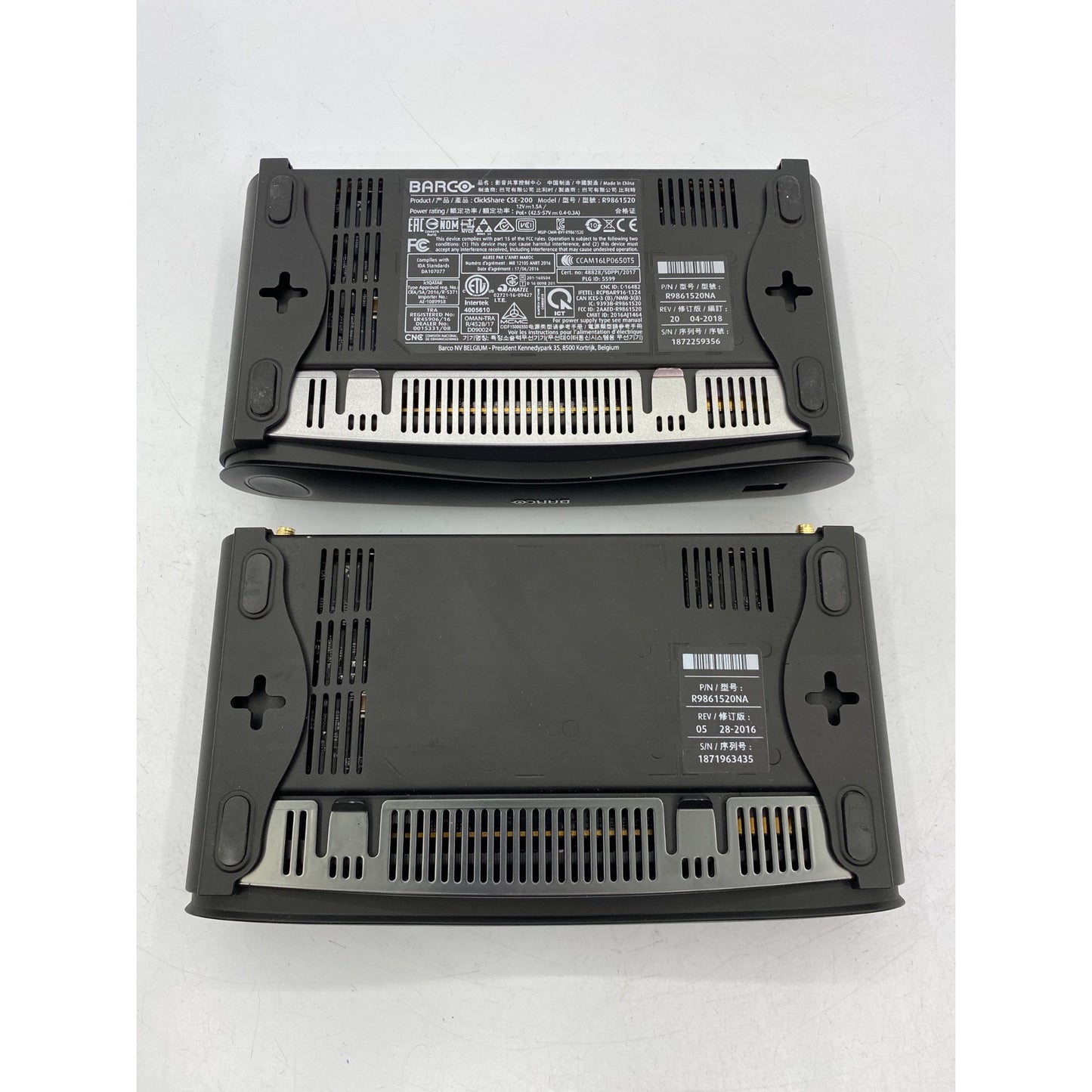 Barco ClickShare CSE-200 Wireless Presentation System Bundle With Two Units & Button