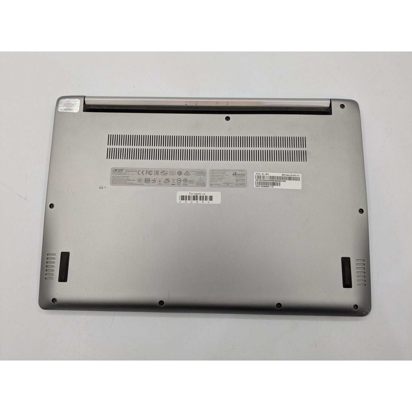 Acer Swift SF314-52-58TX 14" Intel i5-8250U 8GB RAM 128GB SSD Windows 11 Home