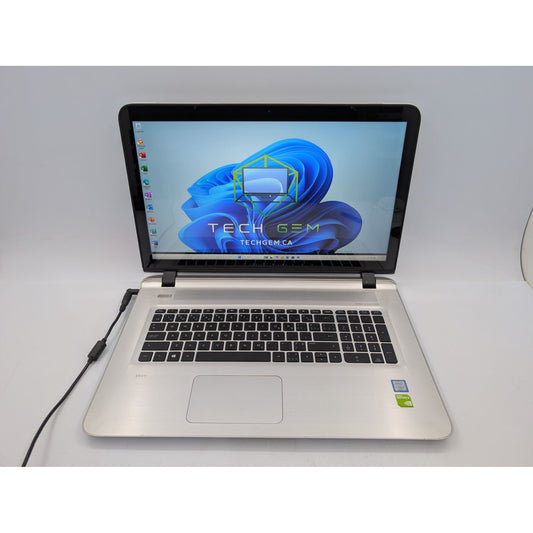 HP Envy 17-S113CA 17.3" Intel Core i7-7500U 16GB RAM 240GB SSD Windows 11 Pro