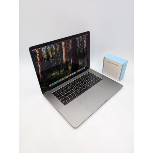 2018 Apple MacBook Pro A1990 15" Intel i7-8750H 16GB RAM 256GB SSD Sequoia OS