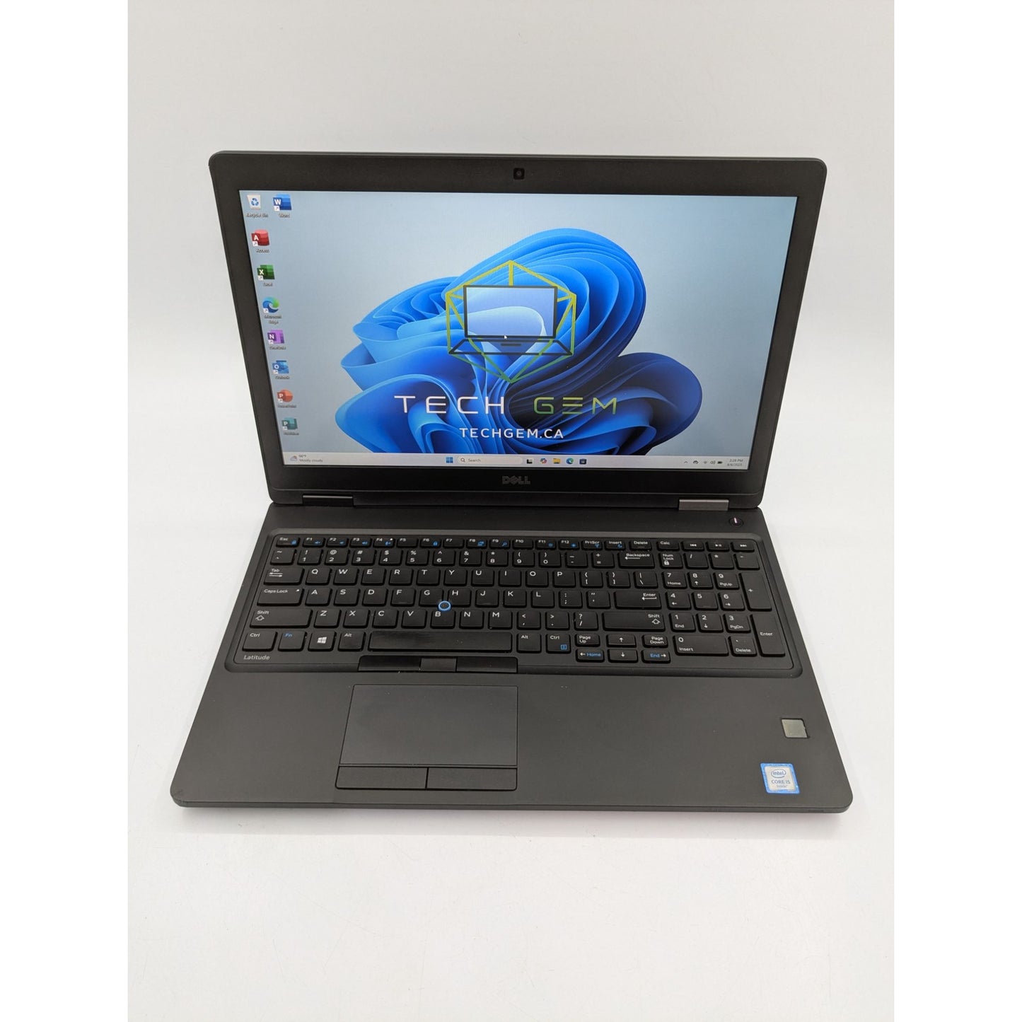 Dell Latitude 5580 15.6" Intel Core i5-6300U 2.40GHz 16GB RAM 256GB SSD Win 11 Pro