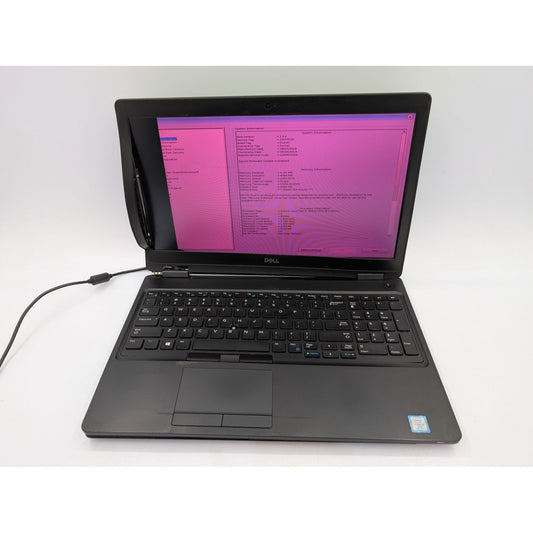 Dell Latitude 5590 15.6" Screen Intel Core i5-8350U 1.70 GHz Processor Laptop
