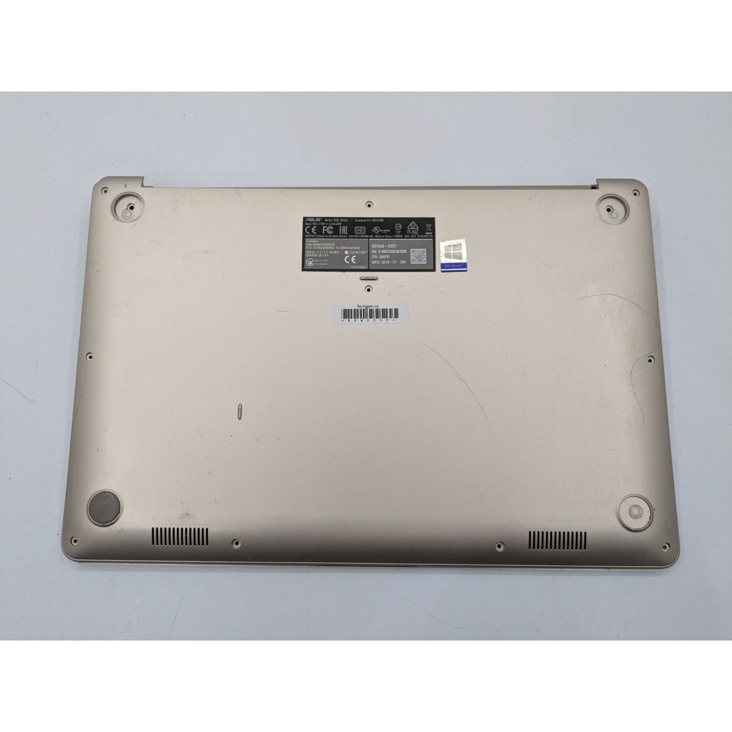 Asus S510UA-RS51 15.6" Display Intel Core i5-8250U 1.60 GHz Processor Laptop