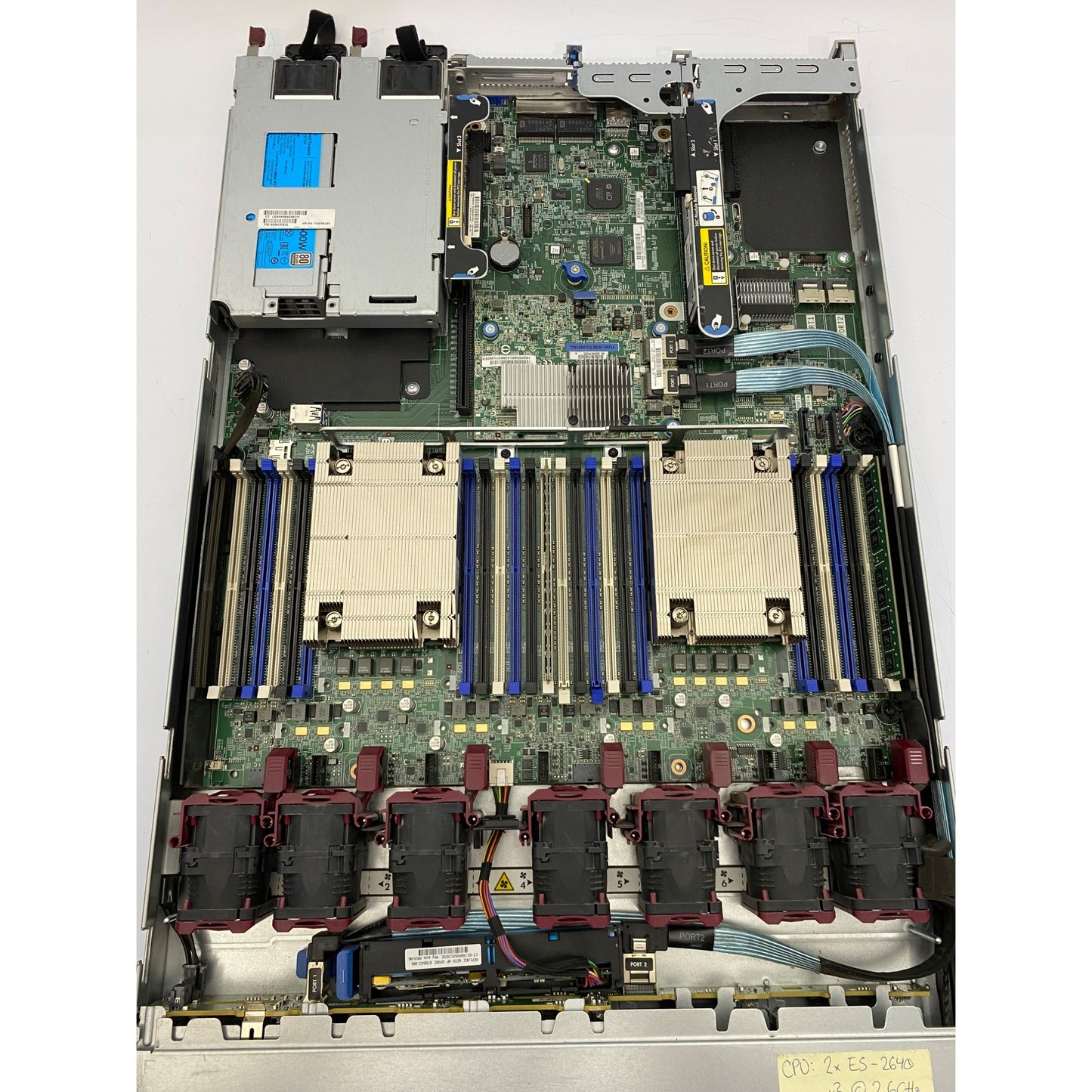 HP ProLiant DL360 Gen9 Server 2x E5-2640 v3 2.6GHz 8GB RAM