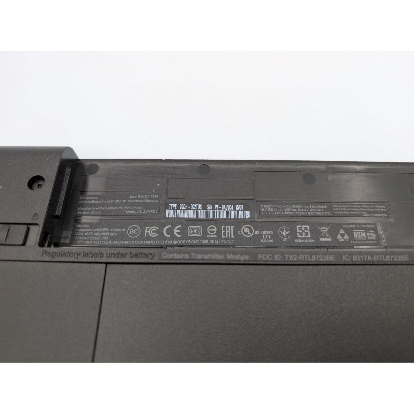 Lenovo ThinkPad E555 15.6" AMD A10-7300 4GB RAM 2.00GHz Processor Black Laptop