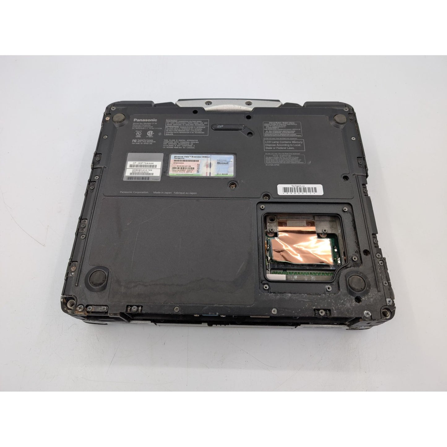 Panasonic Toughbook CF-30 Intel Core 2 Duo L7500 13.3” 1.60GHz 2GB RAM