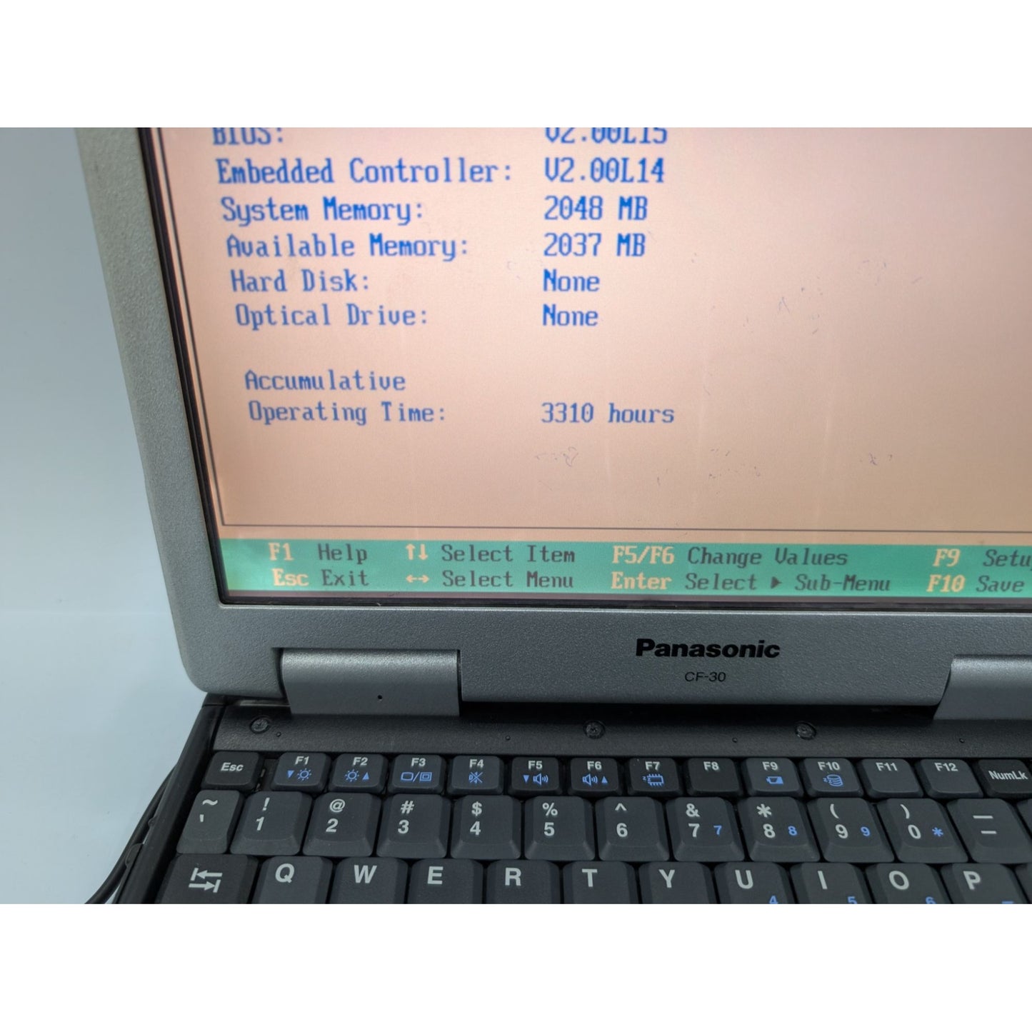 Panasonic Toughbook CF-30 Intel Core 2 Duo L7500 13.3” 1.60GHz 2GB RAM
