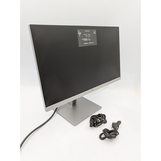 Hp EliteDisplay E233 23" LCD Monitor With Stand & Cables